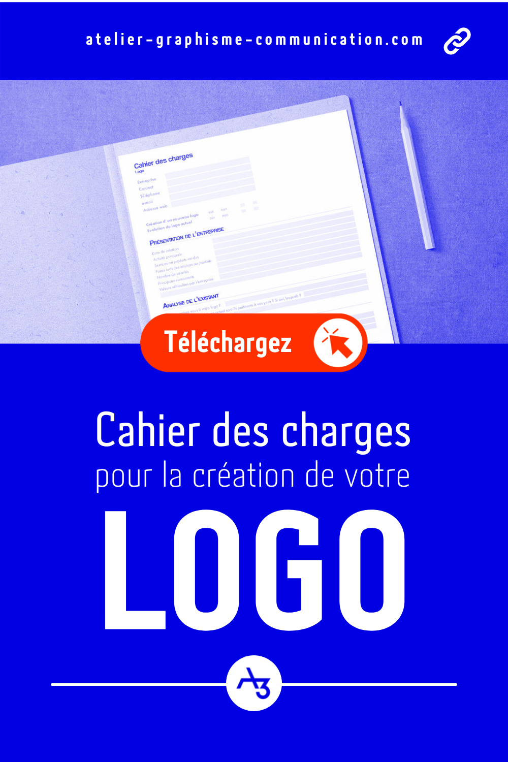 cahier des charges pour mon logo