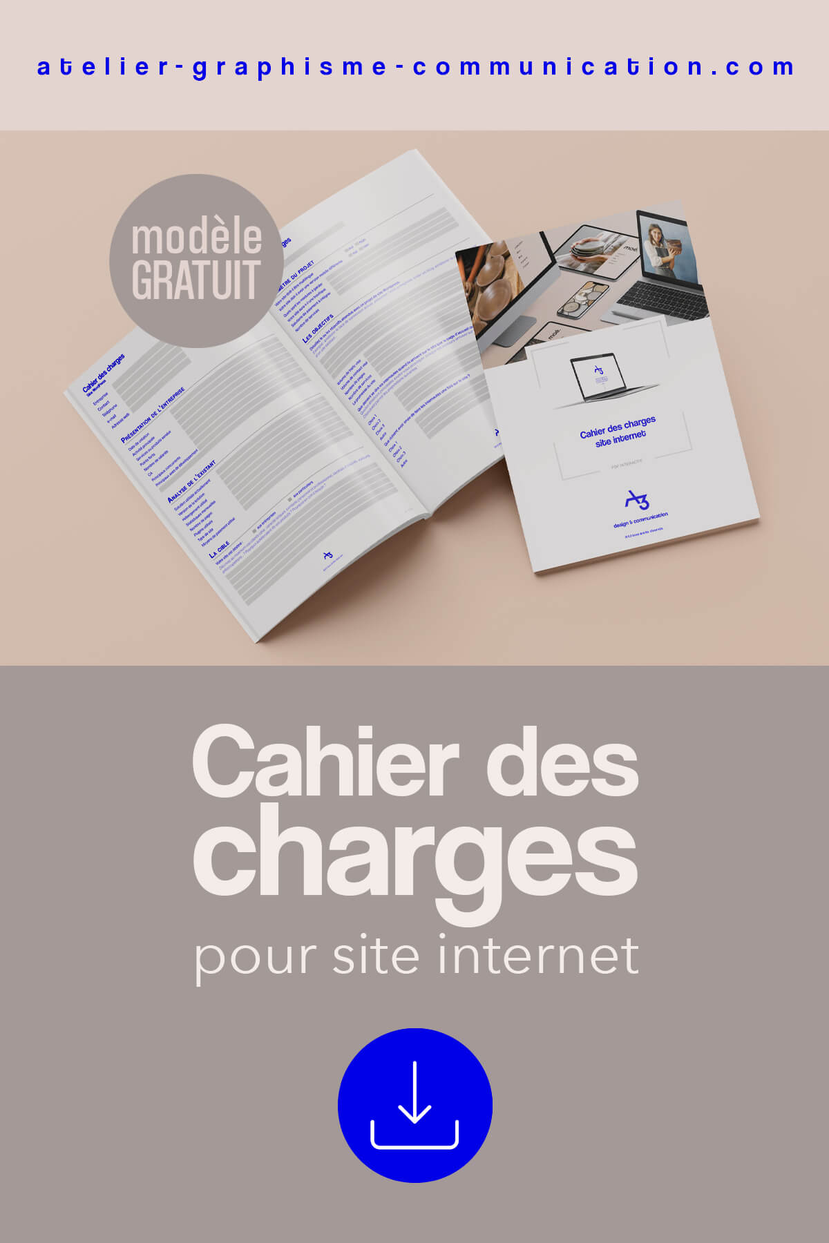 cahier des charges site gratuit