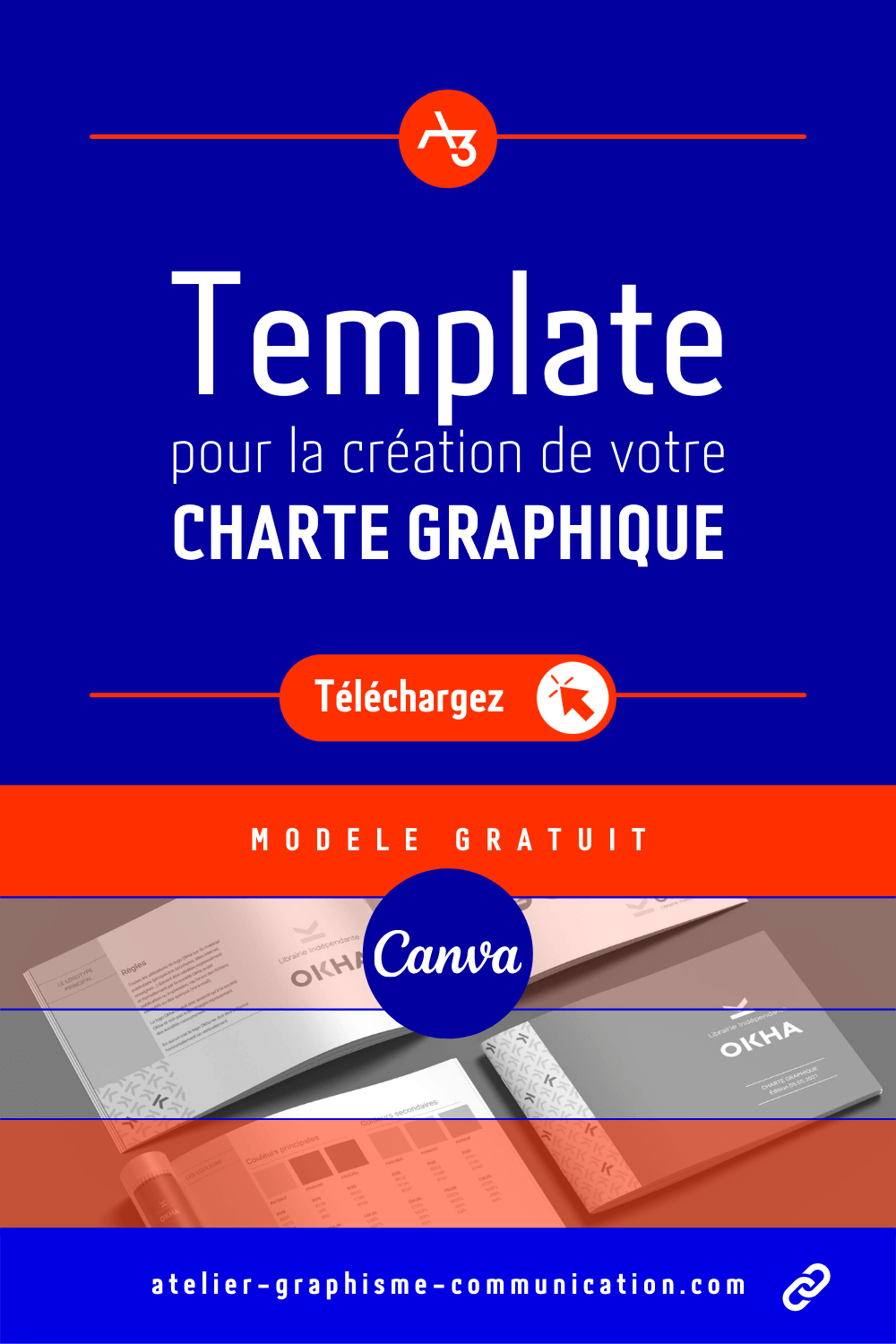 Modèle de charte graphique Canva