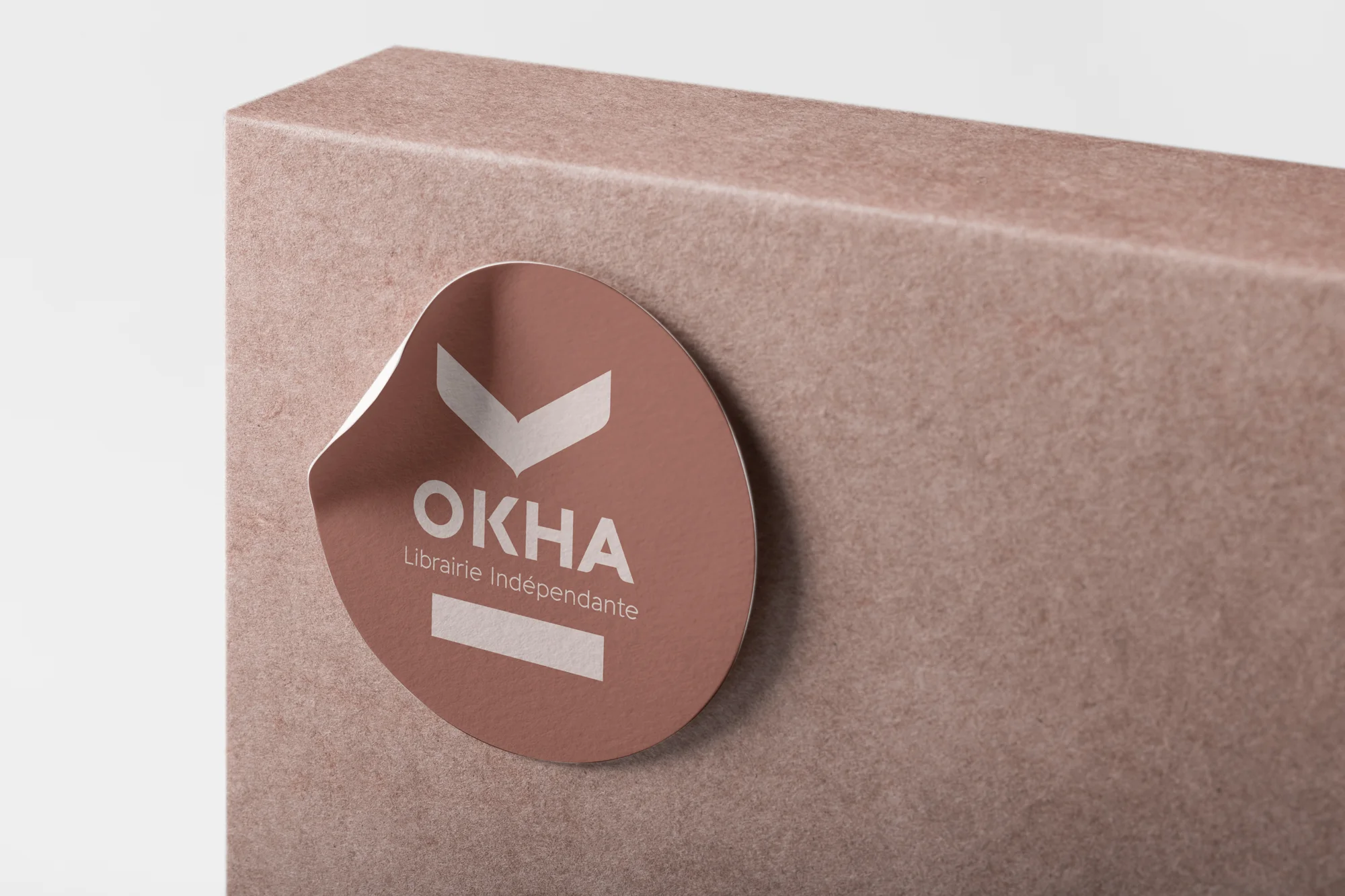 Sticker librairie Okha