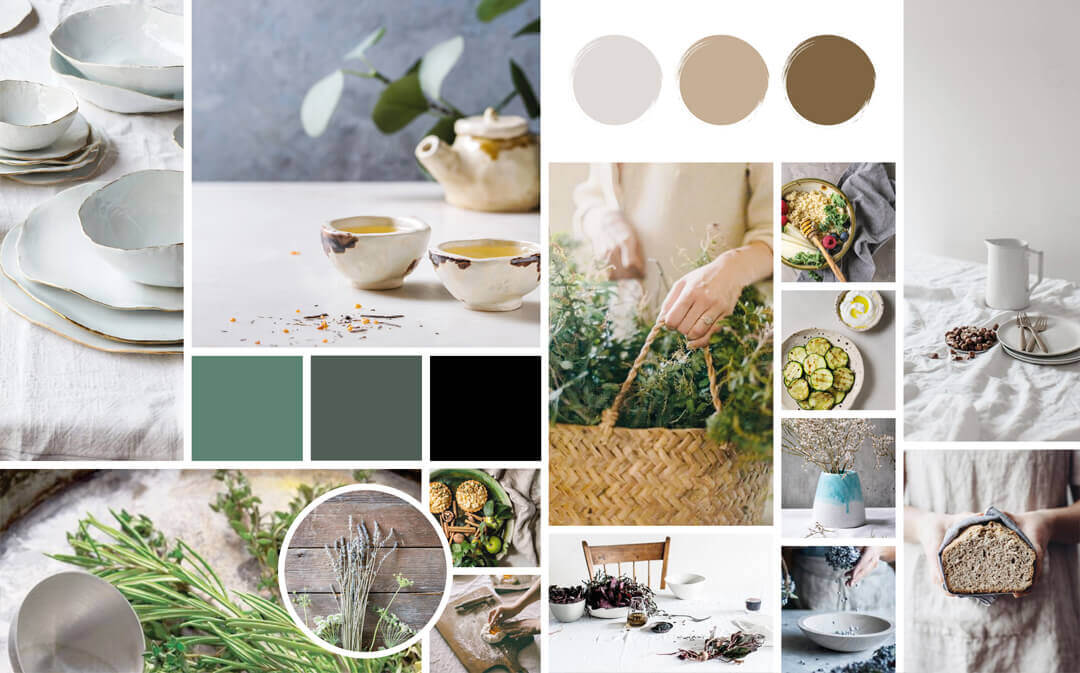 Template moodboard gratuit